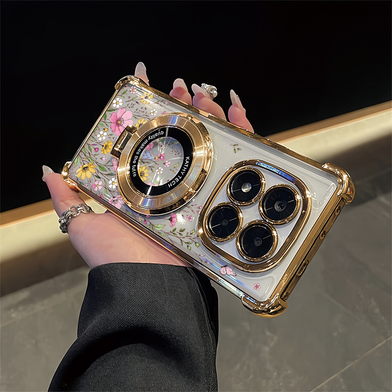 Vivo Y28 - Summer Pink Flower Phone Case For