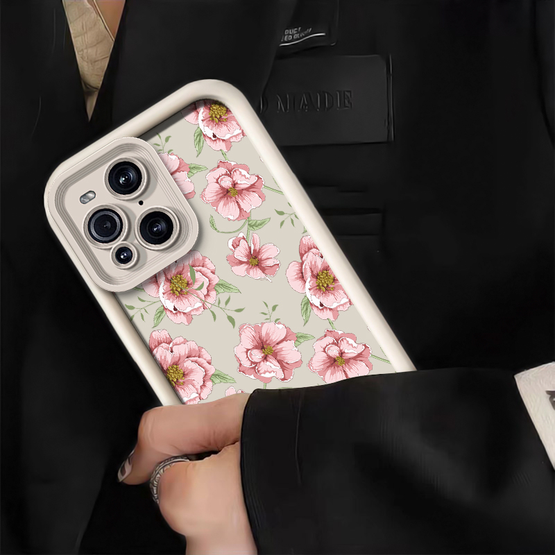 Silicone Flower Phone Case For - đánh giá và giá Oppo Find X8