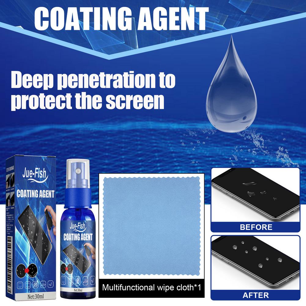 30ml for Jue-Fish Phone Screen - đánh giá và giá Oleophobic Coating Spray